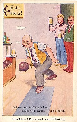 Bowling & Beer Comic