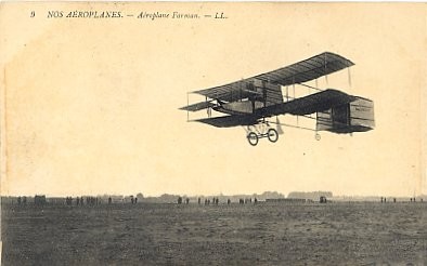 Biplane Farman Pioneer Aviation