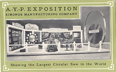 A.-Y.-P. Exposition Saw Advert