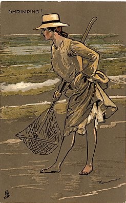 Fishing Woman Tuck