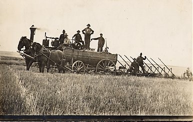 Horse-Drawn Wagon Steam Tractor RP