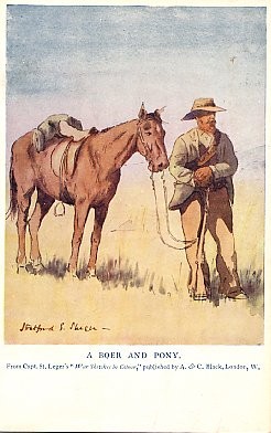 Boer War Horse English