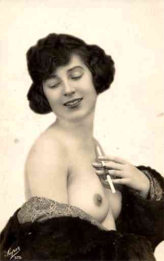 Risque Nude with Cigarette RP