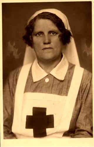 WWI Red Cross Nurse Real Photo