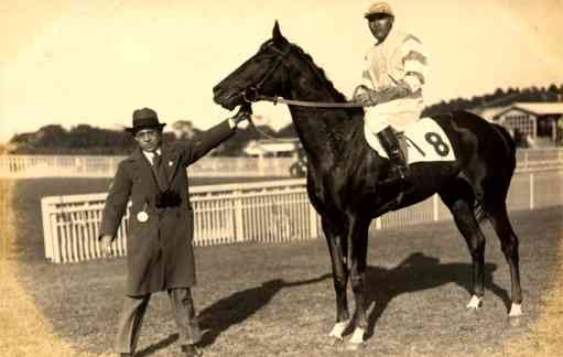 Horse Race Jockey 1934 Tokyo RPPC