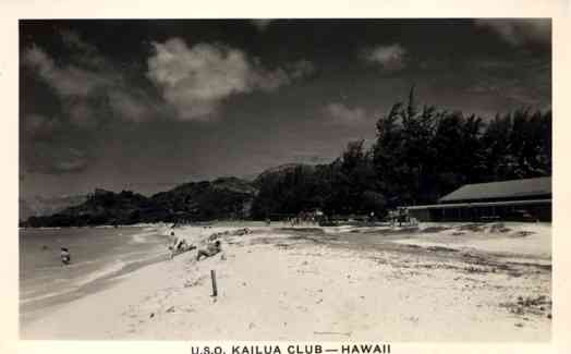 Hawaii Beach Real Photo