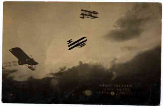 Biplane Wright Pioneer Aviation RP