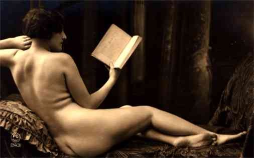 French Risque Nude Real Photo #1086