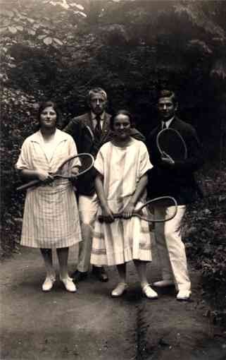 Tennis Players Real Photo