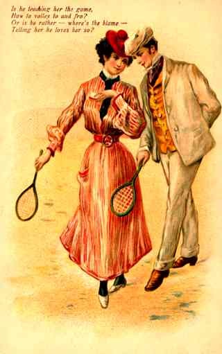 Tennis Couple