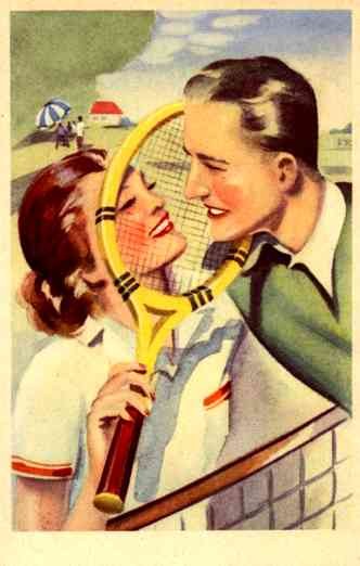 Couple Tennis Racket