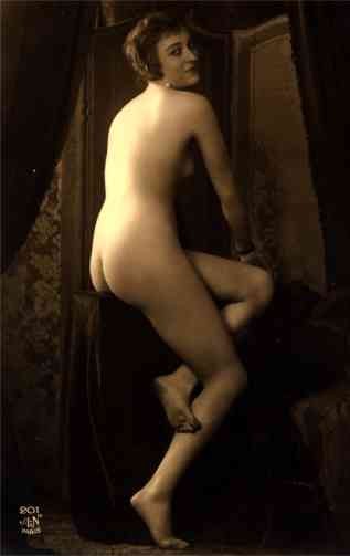 French Risque Nude Real Photo #1034