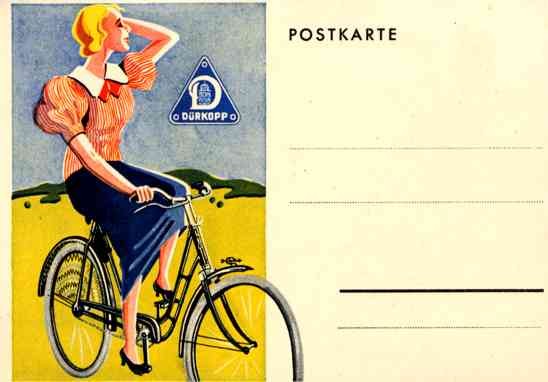 Advert Bicycle Durkopp
