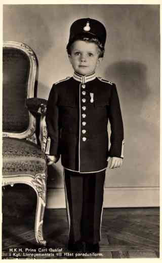 Prince Carl Gustaf Real Photo