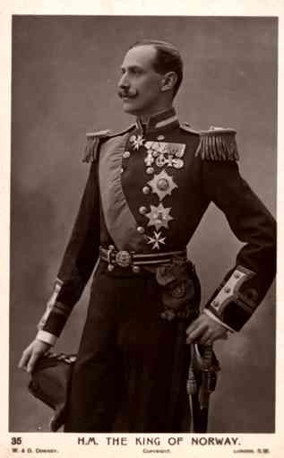 Norwegian King Real Photo