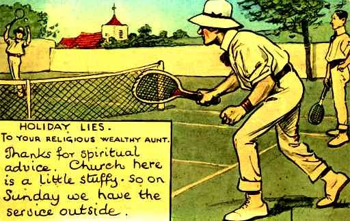 Tennis Comic British