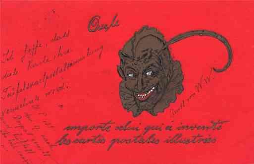 Krampus Deltiology French