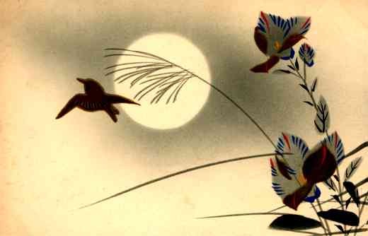 Japanese Art Nouveau Birds