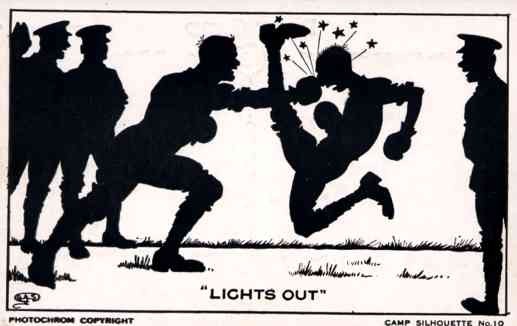 Boxing Military Comic