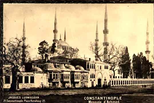 Constantinople Temple Real Photo