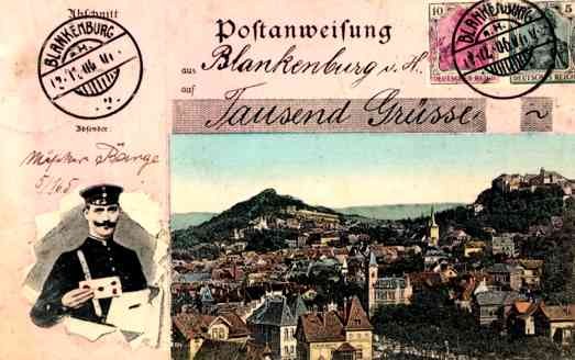 Mailman German Stamps Blakenburg