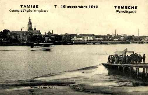 Tamise Biplane 1912 French