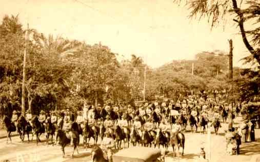 Hawaii Horse Parade Real Photo