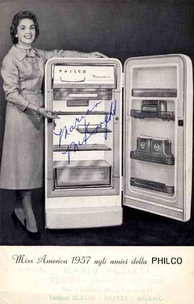 Miss America Advert Refrigerator