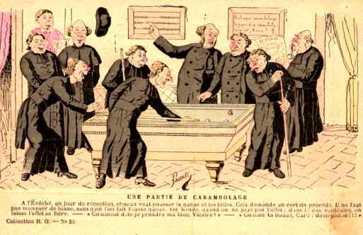 Billiards Pipe Anti-Catholic Satire