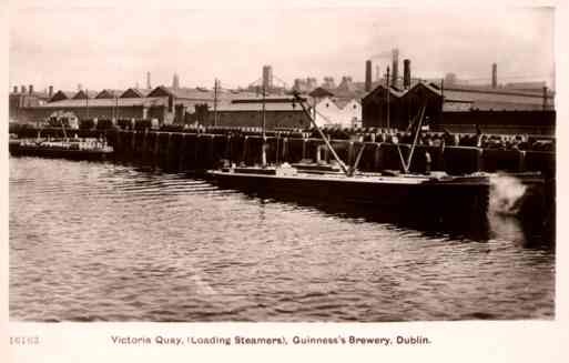 Dublin Brewery Ship Real Photo