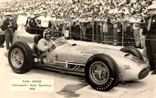 Russo Auto Race Indy 500 1958 RP