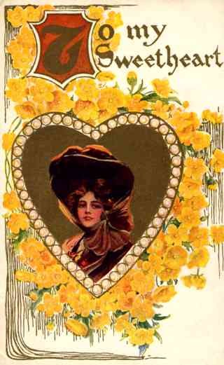 Boileau Girl in Brown St. Valentine's