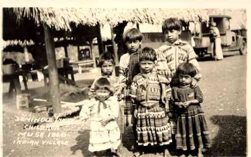 Seminole Indian Children RP FL