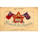 R.M.S. Olympic Canada Embroidered Silk