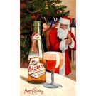 Advert Falstaff Beer Santa Claus