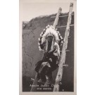 NEW MEXICO Apache Indian Chief RPPC