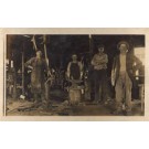 Worker with Hammer on Anvil RPPC