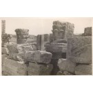 Palestine Synagogue Stones with Designs RPPC