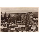 Palestine Synagogue Wall Columns RPPC