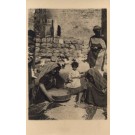 Palestine Israel Grains Sifting Women RPPC