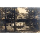 WISCONSIN Lake Geneva Camp Dining Hall Group RPPC