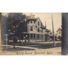 WISCONSIN Beloit College Fraternity House RPPC