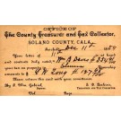 CALIFORNIA Solano County Tax Collector Postal