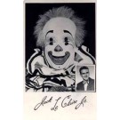 Circus Clown Claire Real Photo