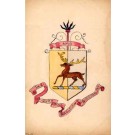 Coat of Arms UK Duke Stag Hand-Drawn