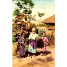 Japanese Grandmother Girls