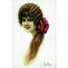 Italian Art Deco Glamour Woman #7