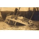 Shipwreck in Narrows Real Photo