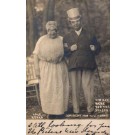 Lake Keuka Cross-Dressed Couple Real Photo