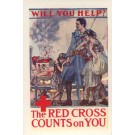 WWI Soldier Red Cross